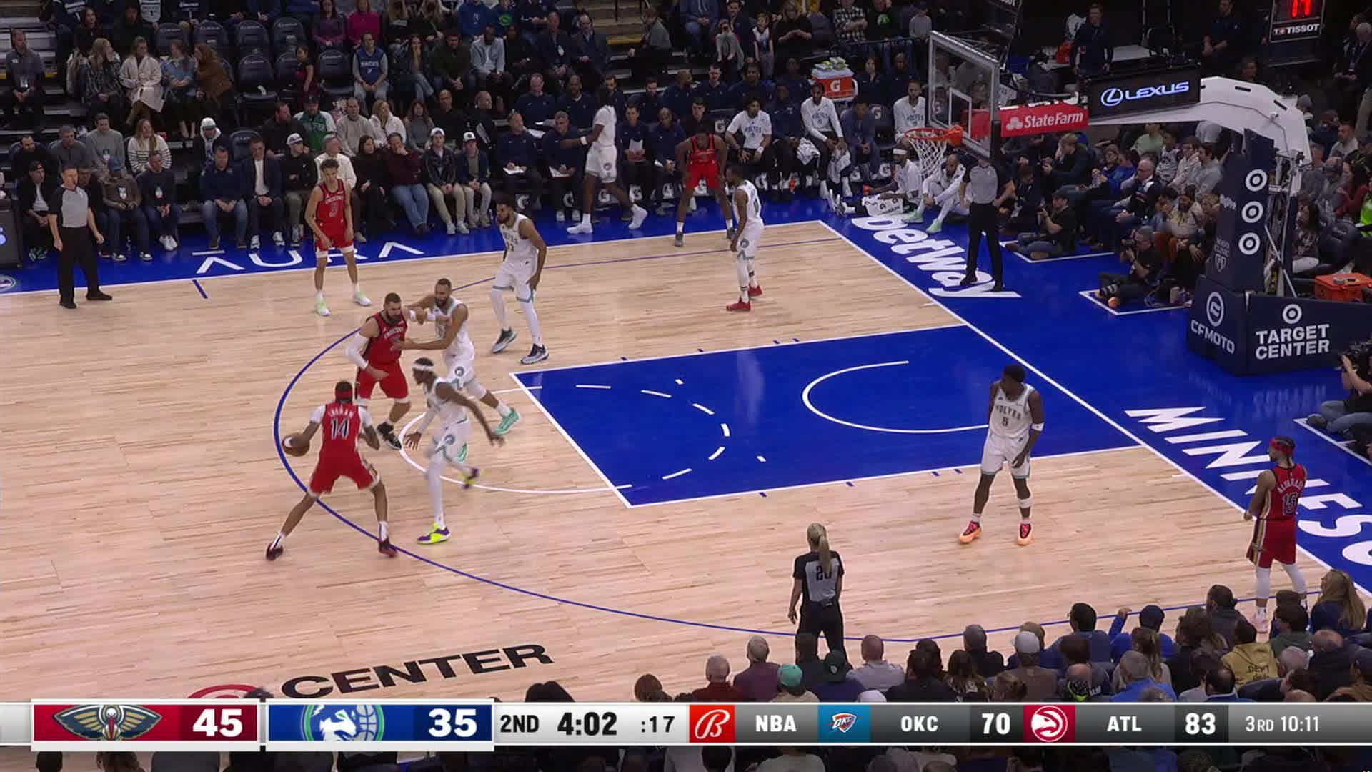 New Orleans Pelicans vs Minnesota Timberwolves Jan 3, 2024 Game Summary