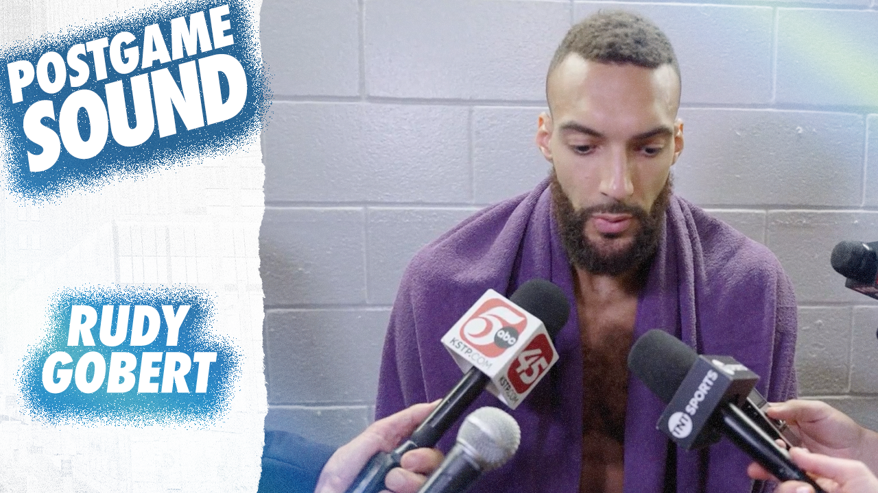 Rudy Gobert 2025 Wolves Media Day Press Conference | 09.29.25 ...