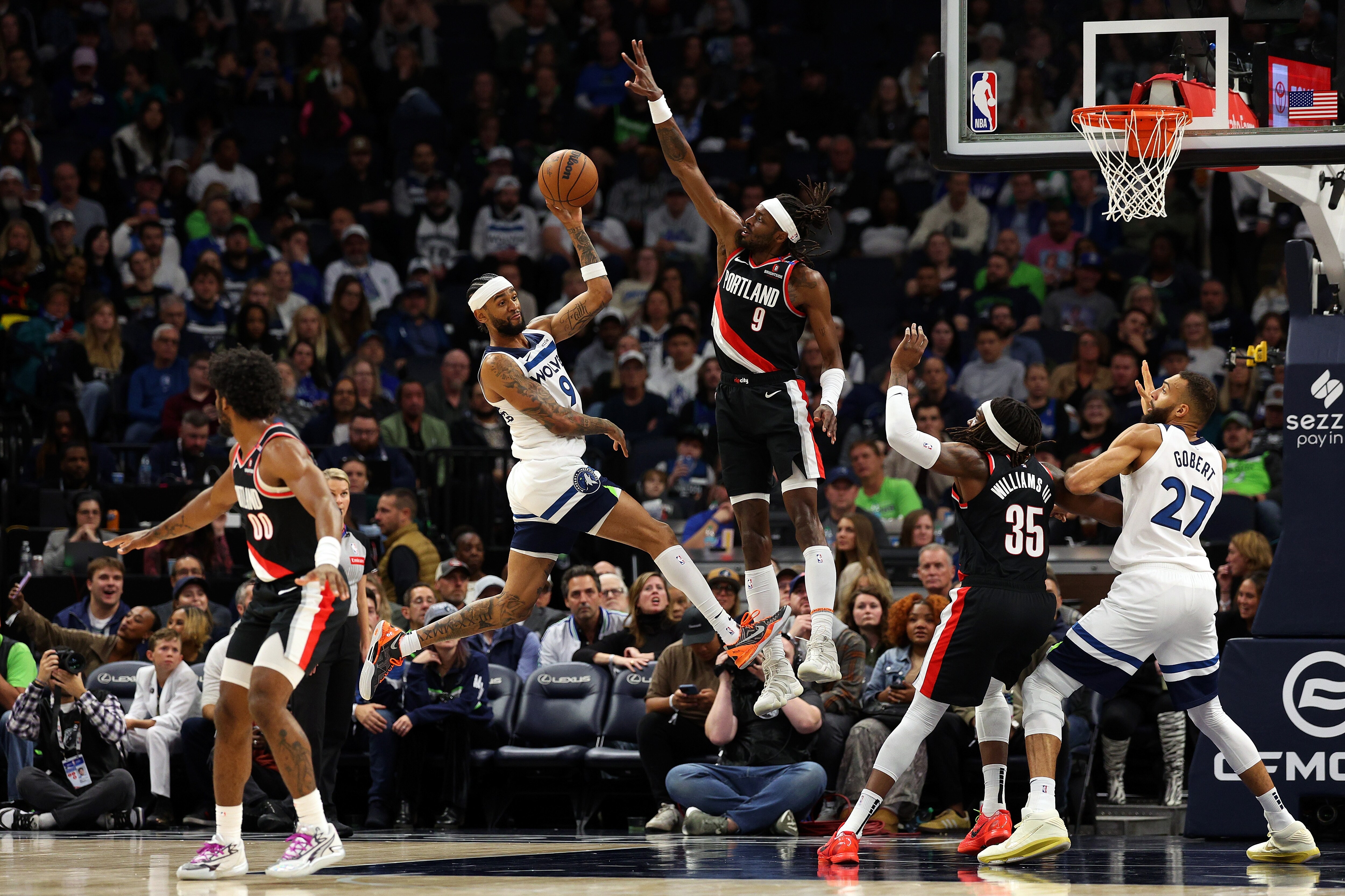 Wolves Pics: Wolves Take W Over Blazers, 127-102 | Minnesota