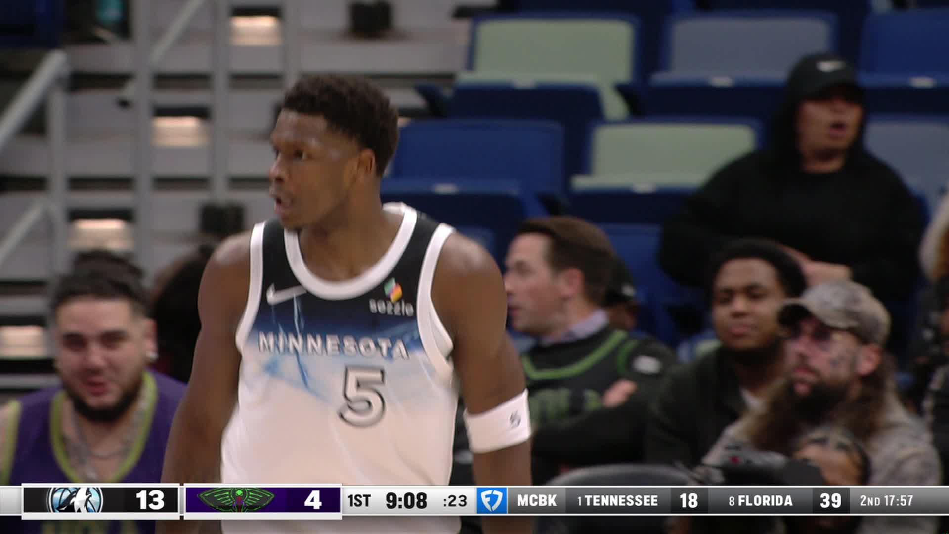 3 pointer by anthony edwards