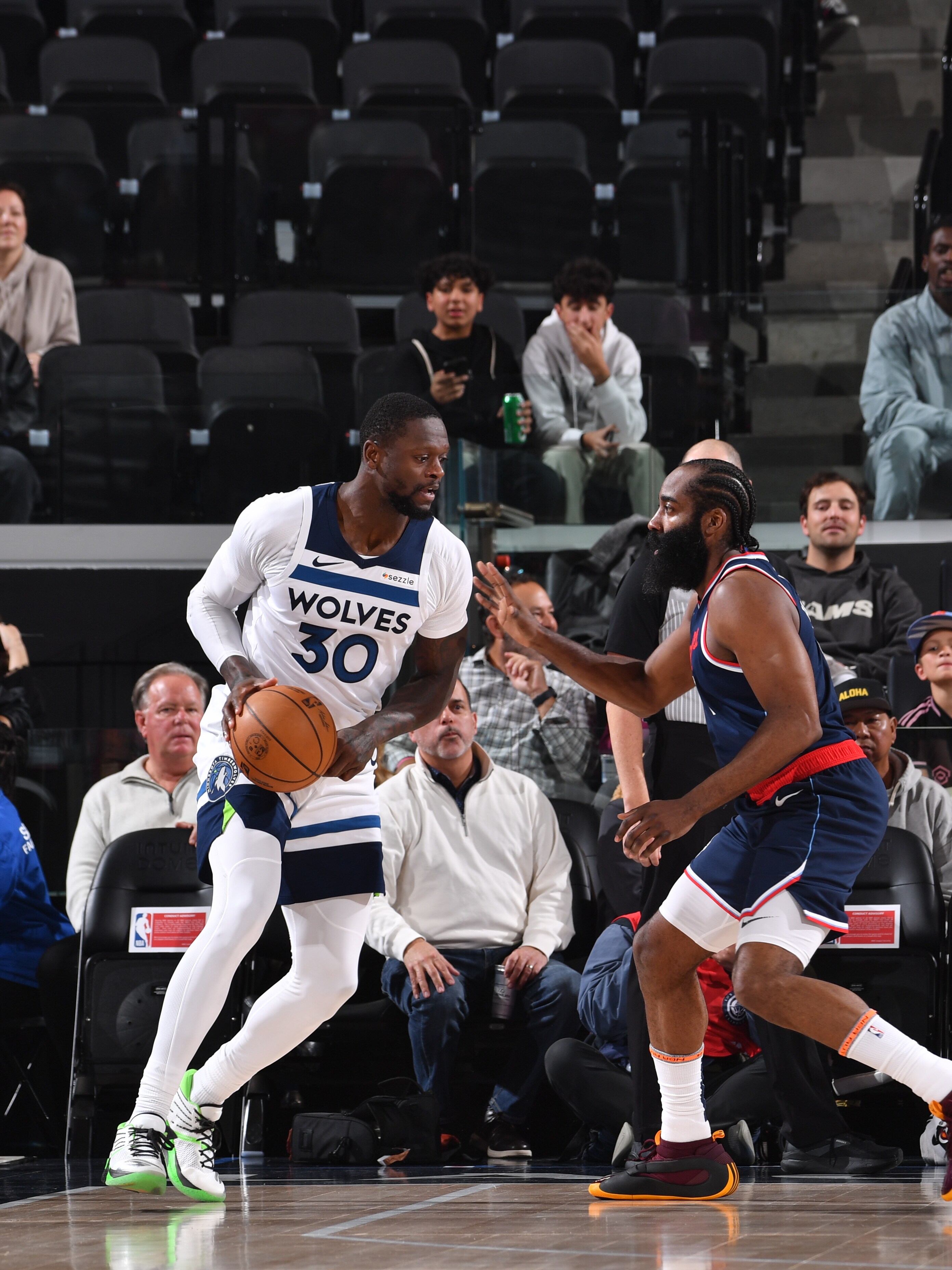 Beautiful Timberwolves 109-106 Clippers (7 Dec, 2025) Box Score Landscape in HD