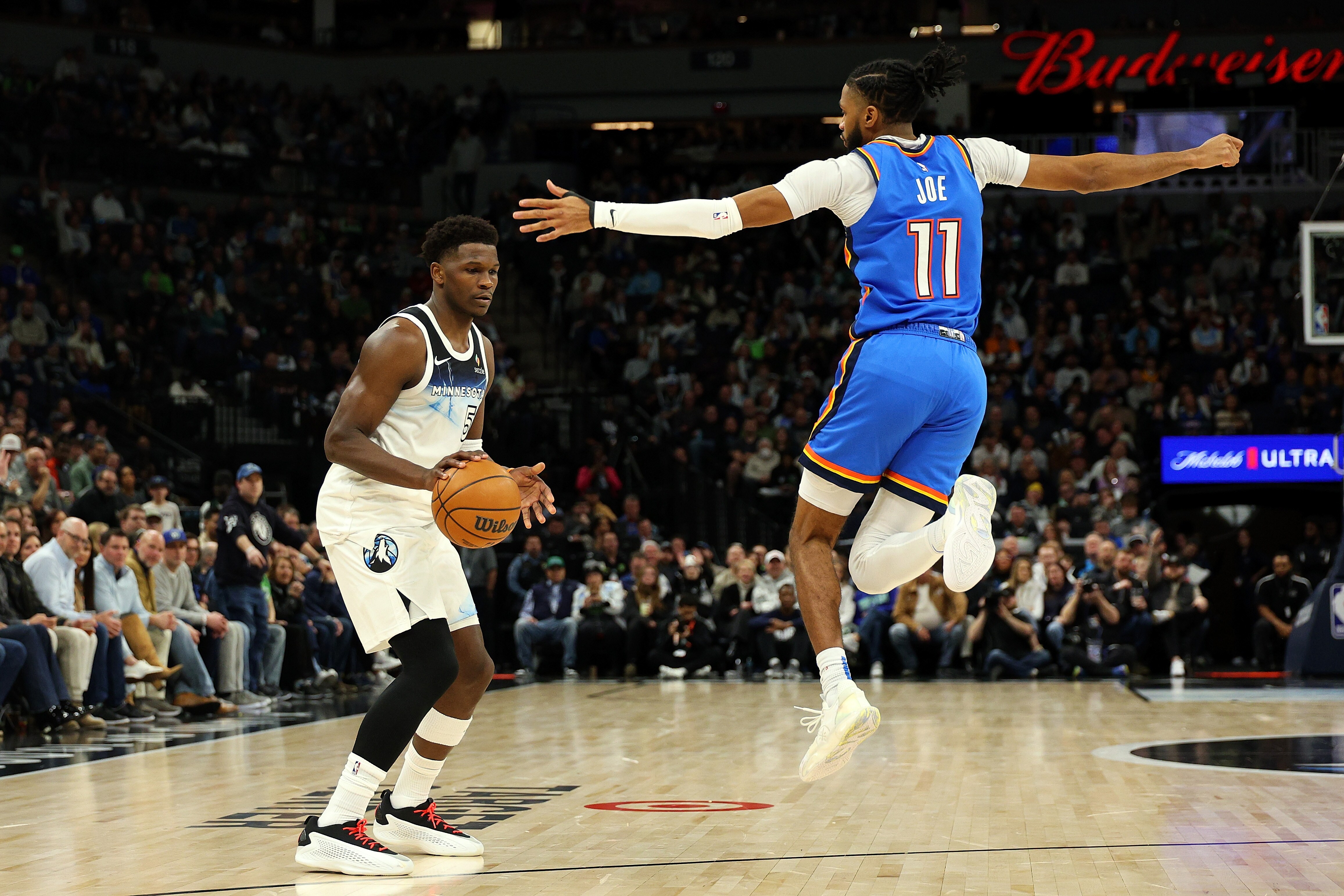 Wolves Pics: Wolves Defeat Thunder, 116-101 | 02.13.25 | Minnesota