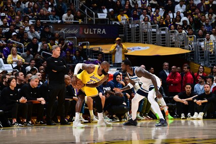 Wolves Pics: Wolves Lose To Lakers In Game 2, 94-85 | 04.22.25 ...