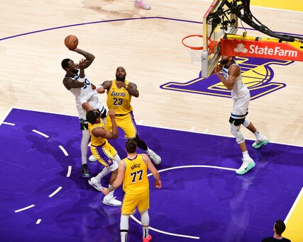 Wolves Pics: Wolves Lose To Lakers In Game 2, 94-85 | 04.22.25 ...