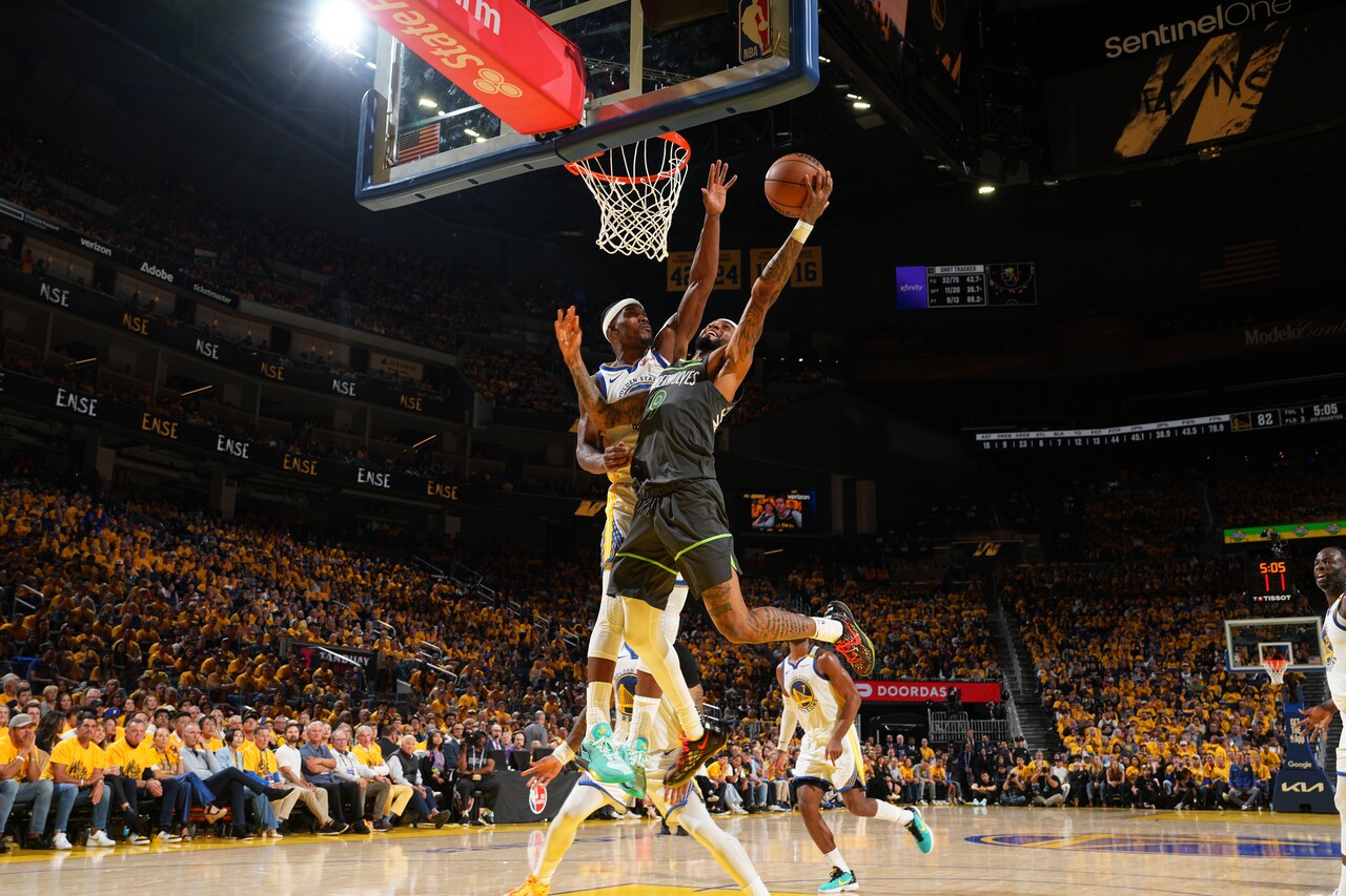Wolves Pics: Wolves Beat Warriors In CLUTCH Game 3 Performance, 102-97 ...