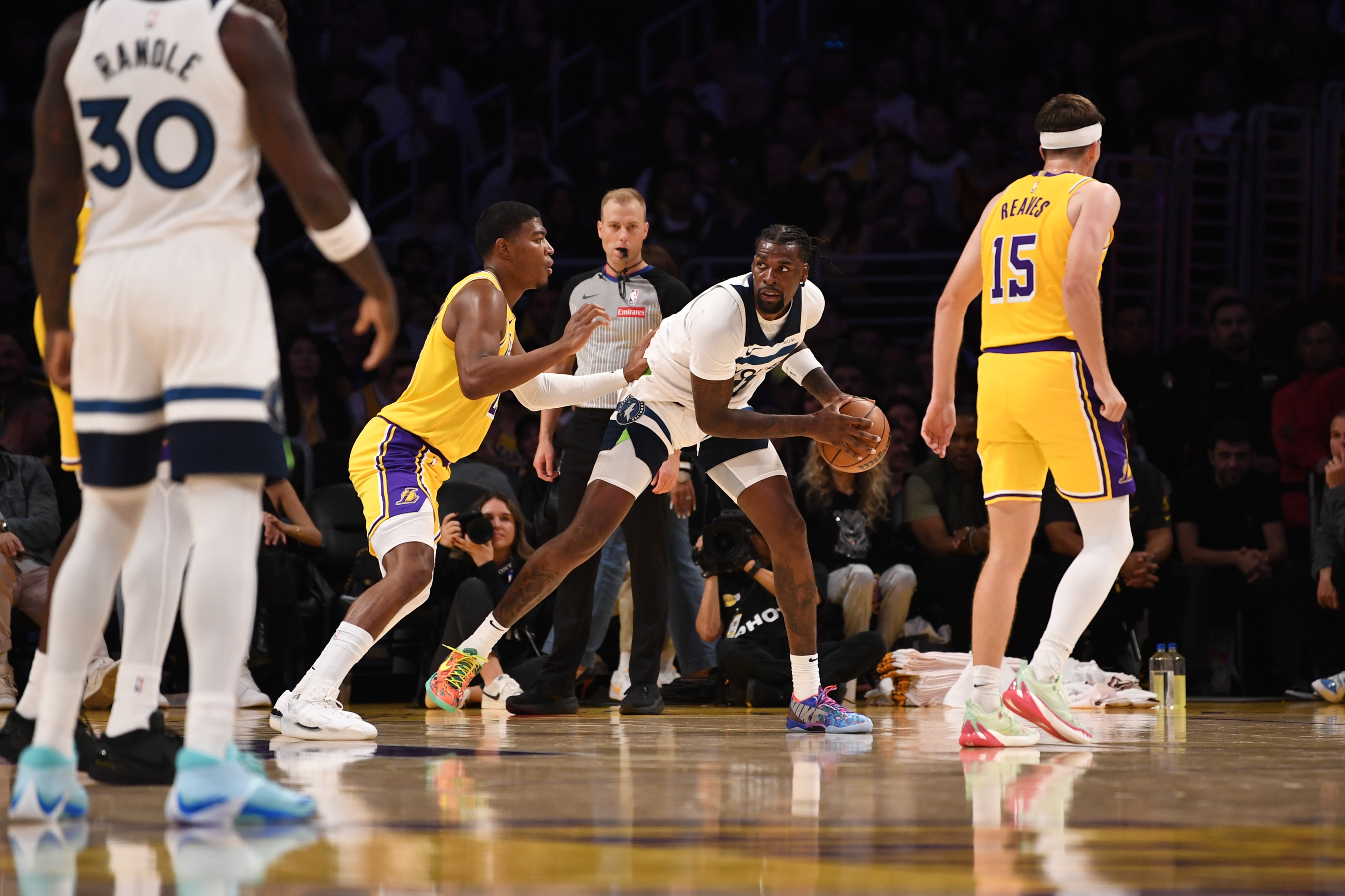 Timberwolves vs Lakers 경기 이미지