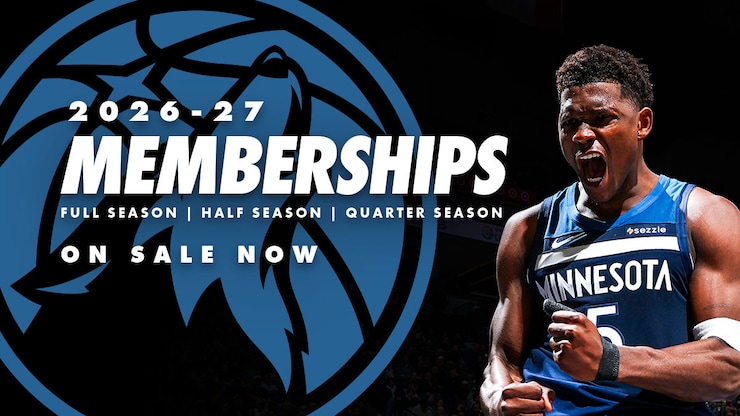 Tickets | Minnesota Timberwolves