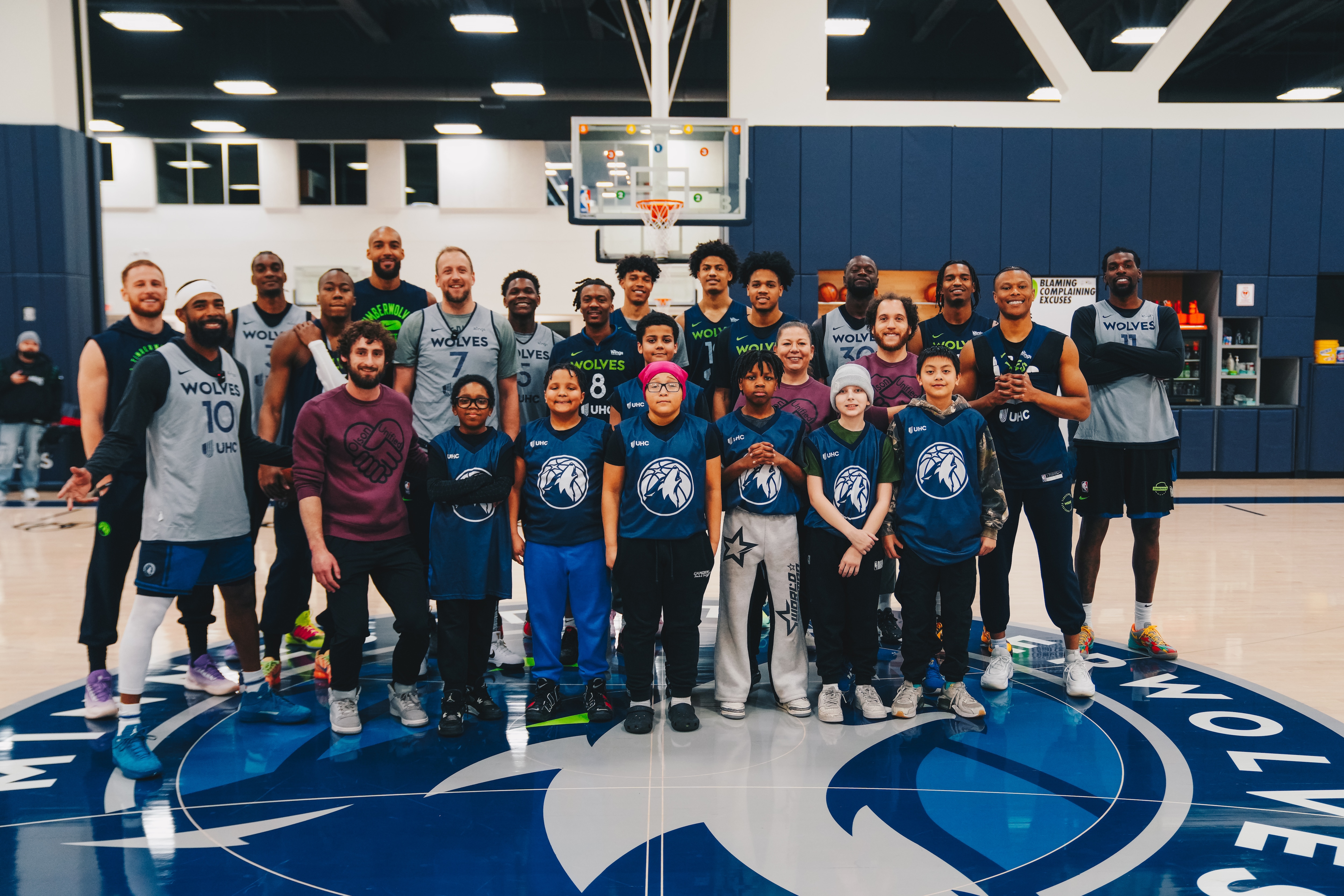 Timberland Jr. Wolves “Jr. Wolves Dream Team” Signs 16 Players to Honorary Contracts ...