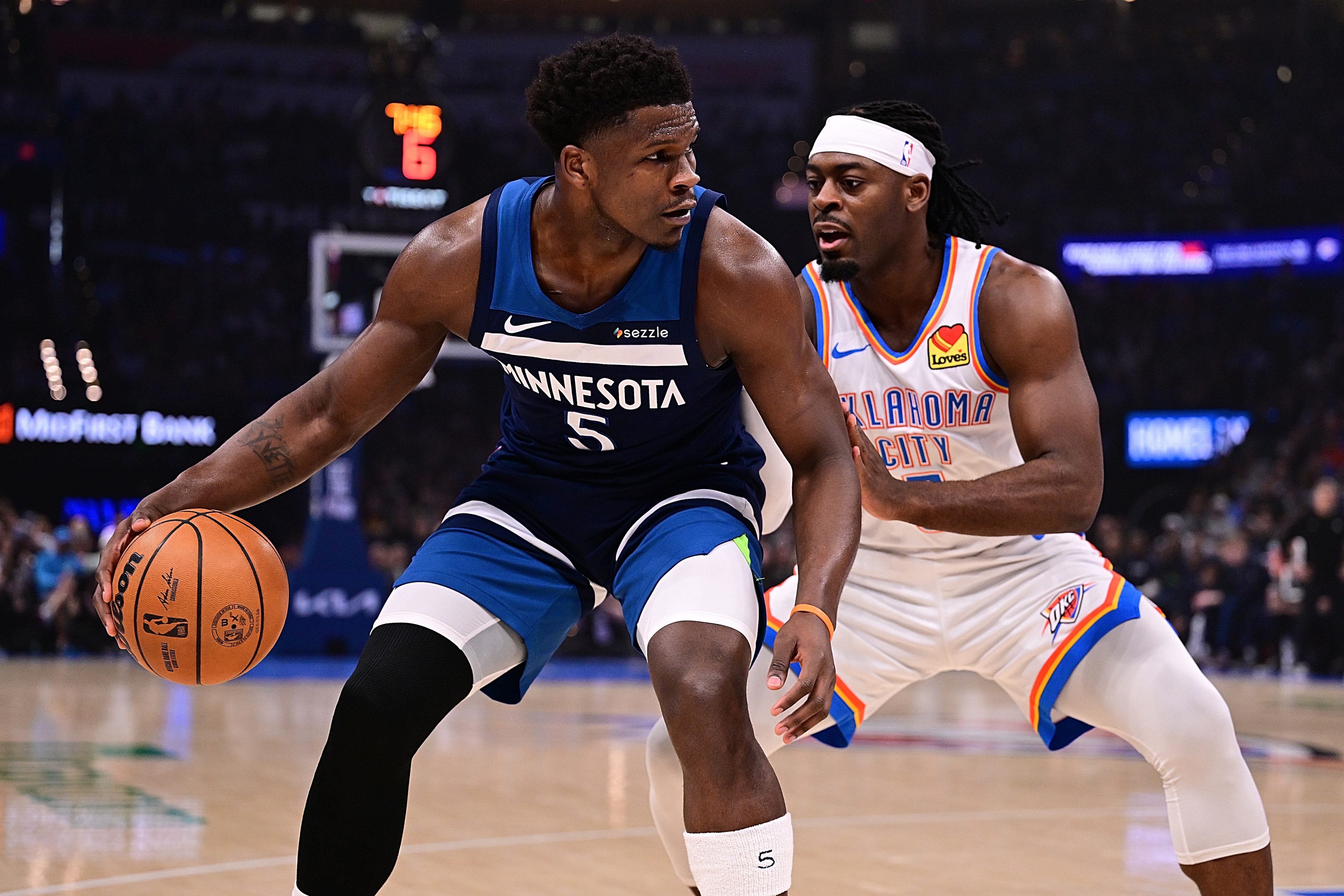 Timberwolves Wolves Wolves Pics: Wolves Lose To Thunder, 153-128 | 03.15.26 | Minnesota ...