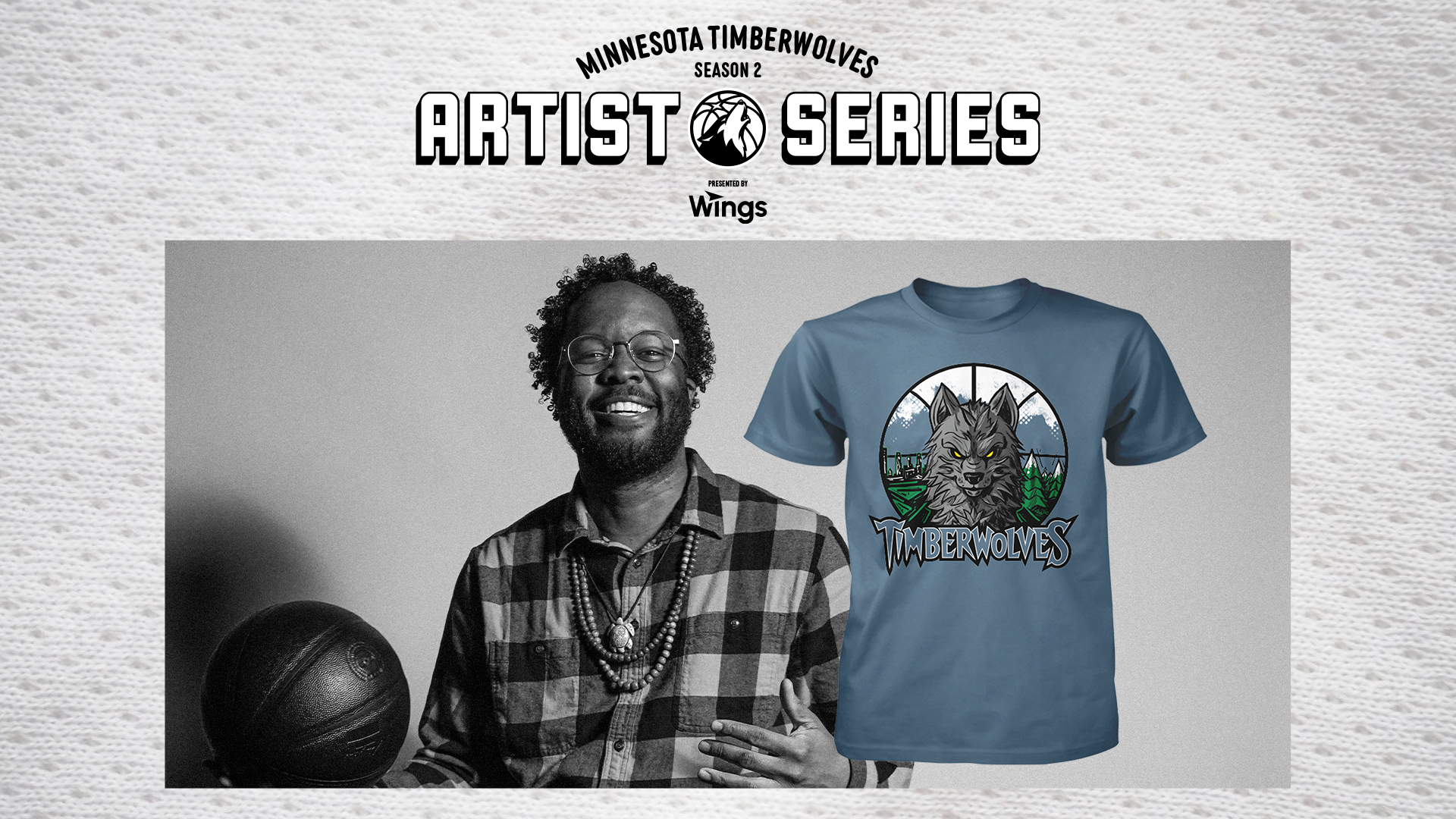 Reggie Design Reggie LeFlore Designs Latest Timberwolves Artist Series Drop for ...