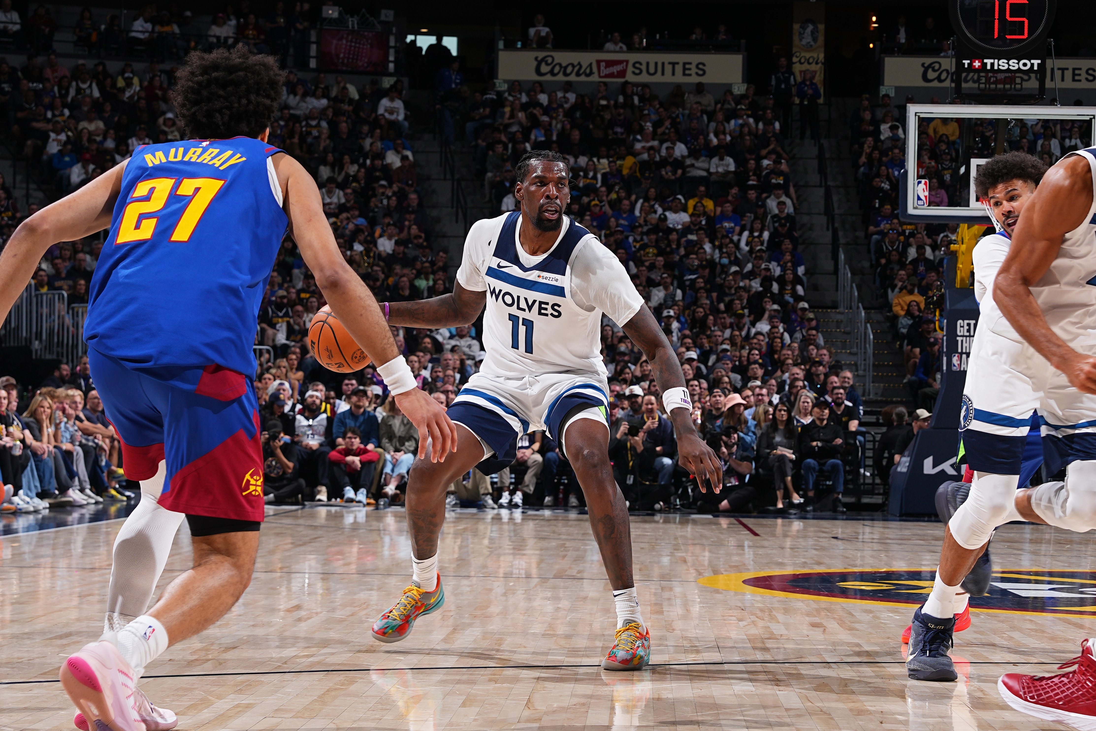 Anthony Edwards during game action