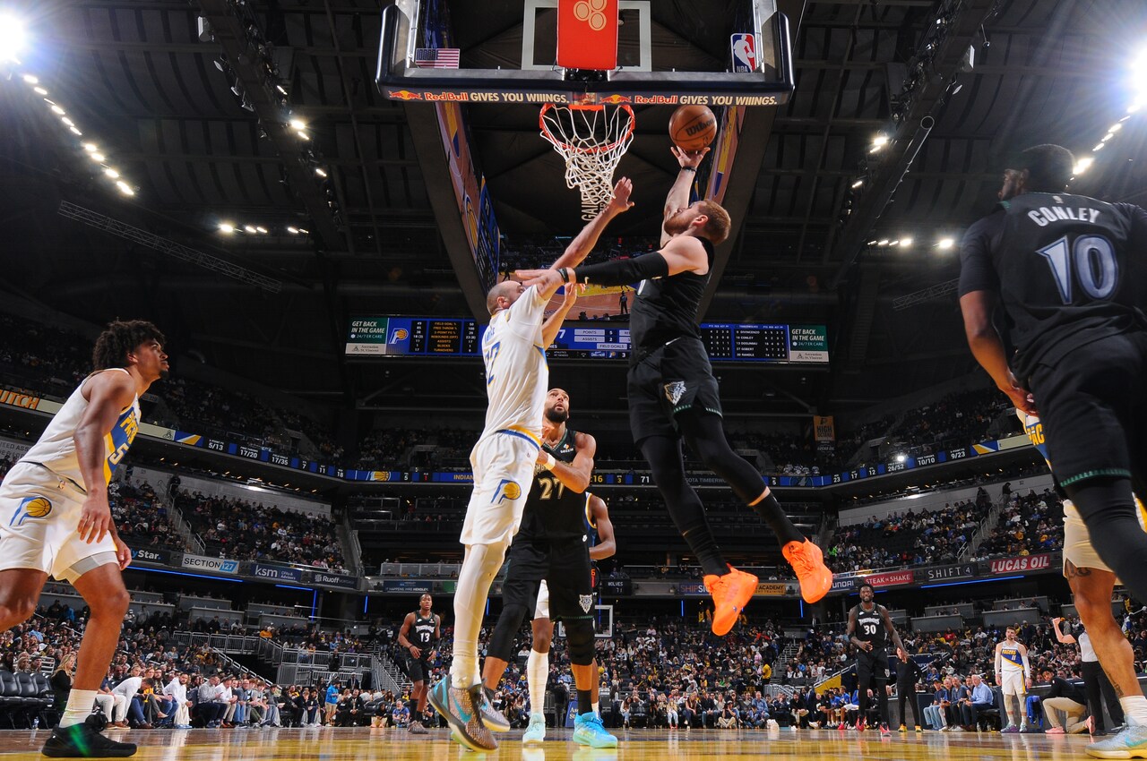 Wolves Pics: Wolves Win at Pacers, 124-104 | 04.07.26 | Minnesota ...