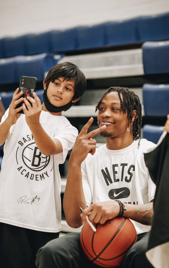 Alondes & Royce visit our Basketball Academy Clinic Photo Gallery