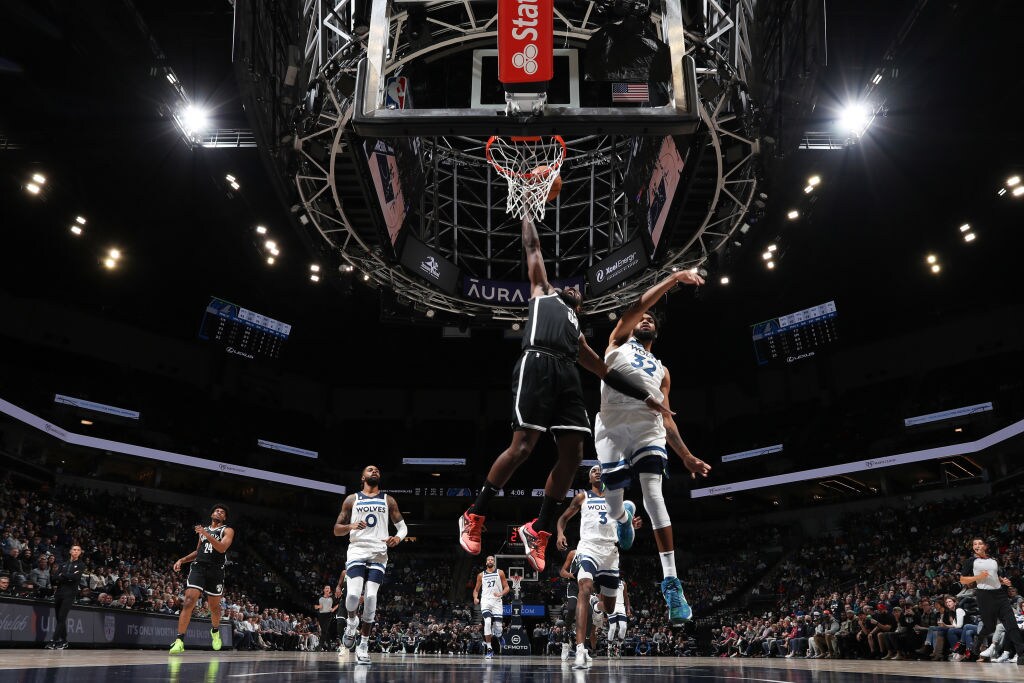 Gallery Nets vs. Timberwolves Photo Gallery