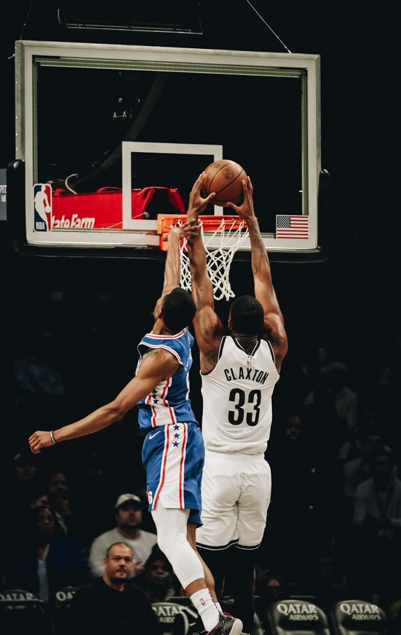 Gallery Nets vs. 76ers Photo Gallery