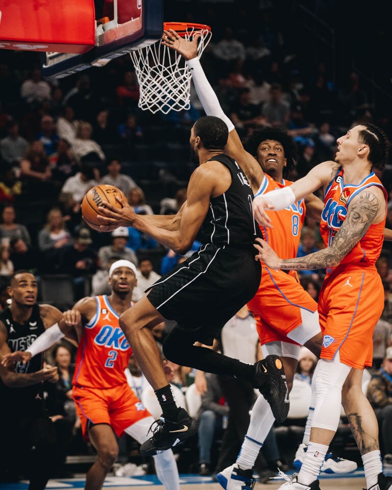 Gallery Nets vs. Thunder Photo Gallery
