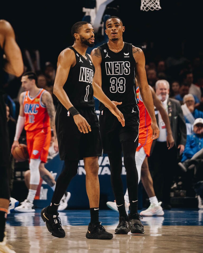 Gallery Nets vs. Thunder Photo Gallery