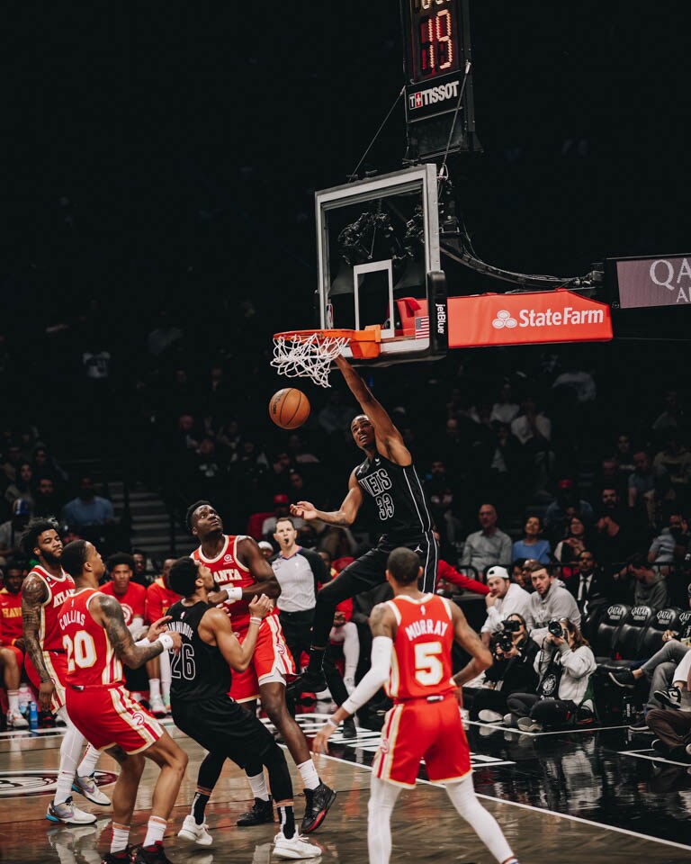 Gallery Nets vs. Hawks Photo Gallery