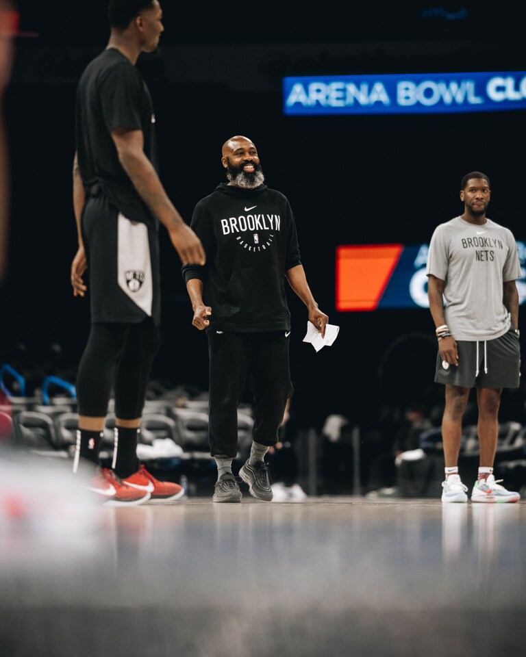 Gallery Nets vs. Thunder Shootaround Photo Gallery