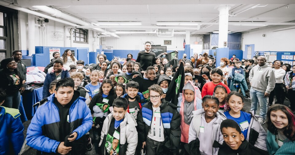 Operation Warm More Than A Coat Operation Warm Coat Giveaway Photo Gallery | NBA.com