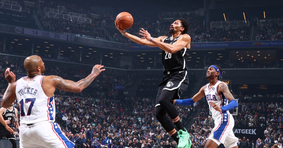 Gallery Nets vs. Sixers Game 4 Photo Gallery