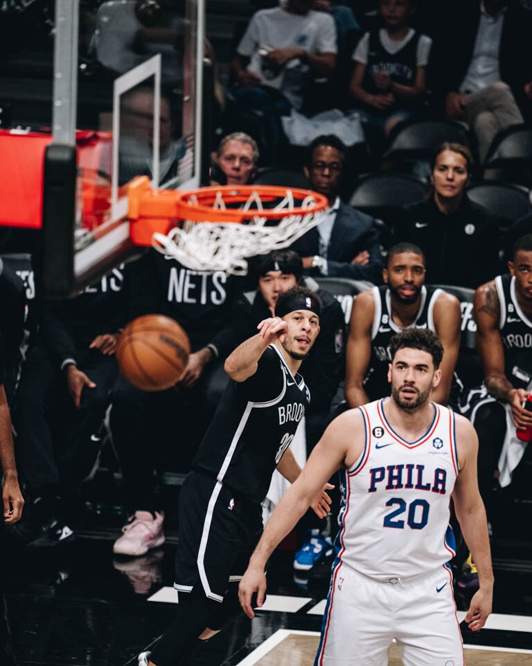 Gallery Nets vs. Sixers Game 4 Photo Gallery