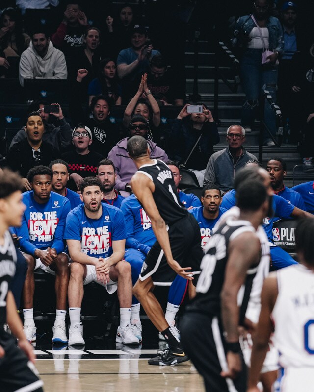 Gallery Nets vs. Sixers Game 3 Photo Gallery