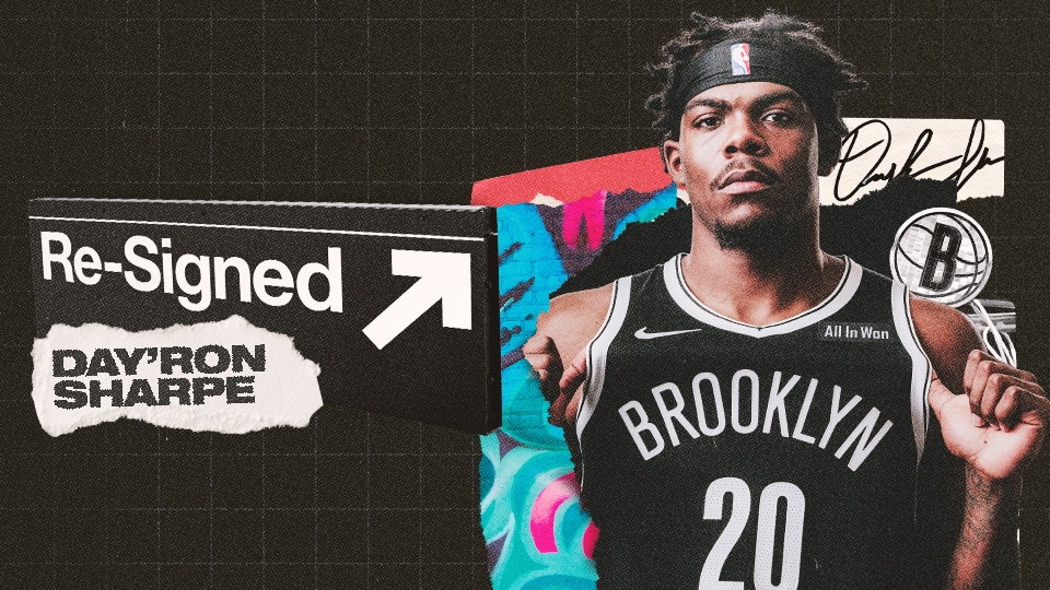 Day'Ron Sharpe Re-Signs With Brooklyn Nets Day'Ron Sharpe Re-Signs With Brooklyn Nets