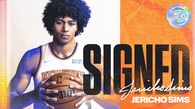 Knicks Sign Jericho Sims | NBA.com