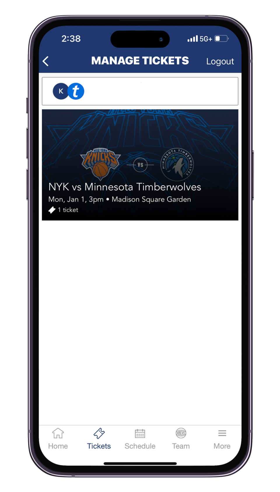 Official Knicks Mobile App | New York Knicks Basketball