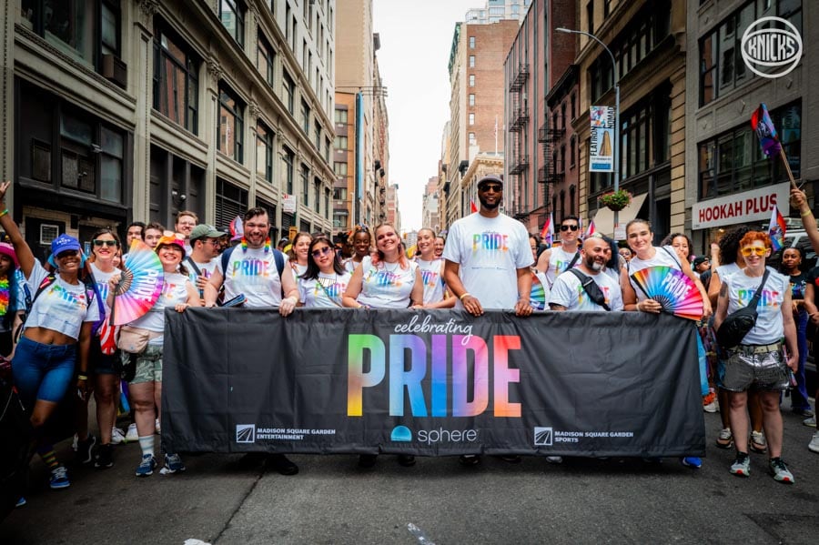 MSG Pride Parade | New York Knicks