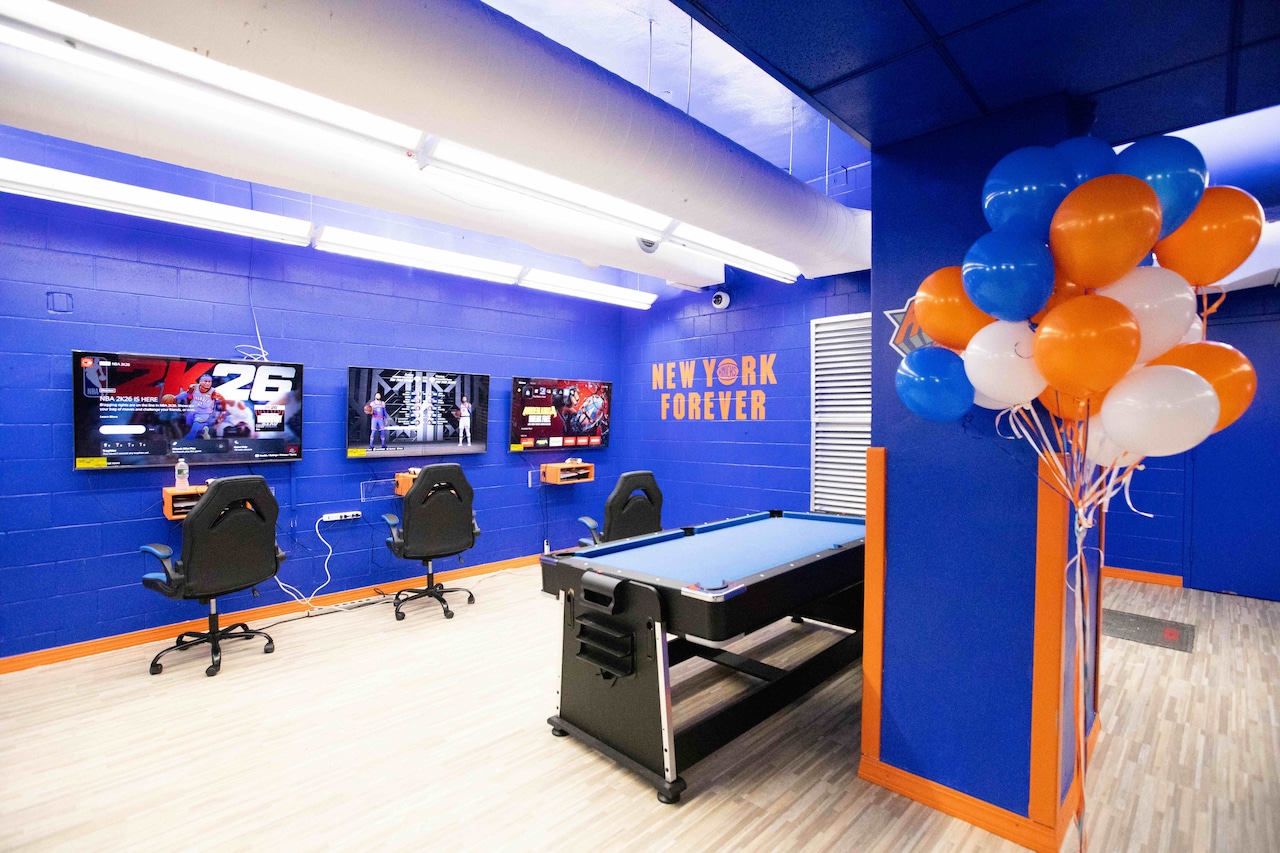 SCAN-Harbor Johnson Center Ribbon Cutting | New York Knicks