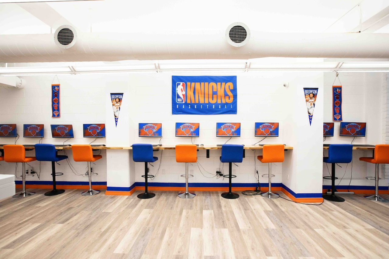 SCAN-Harbor Johnson Center Ribbon Cutting | New York Knicks