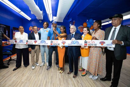 SCAN-Harbor Johnson Center Ribbon Cutting | New York Knicks