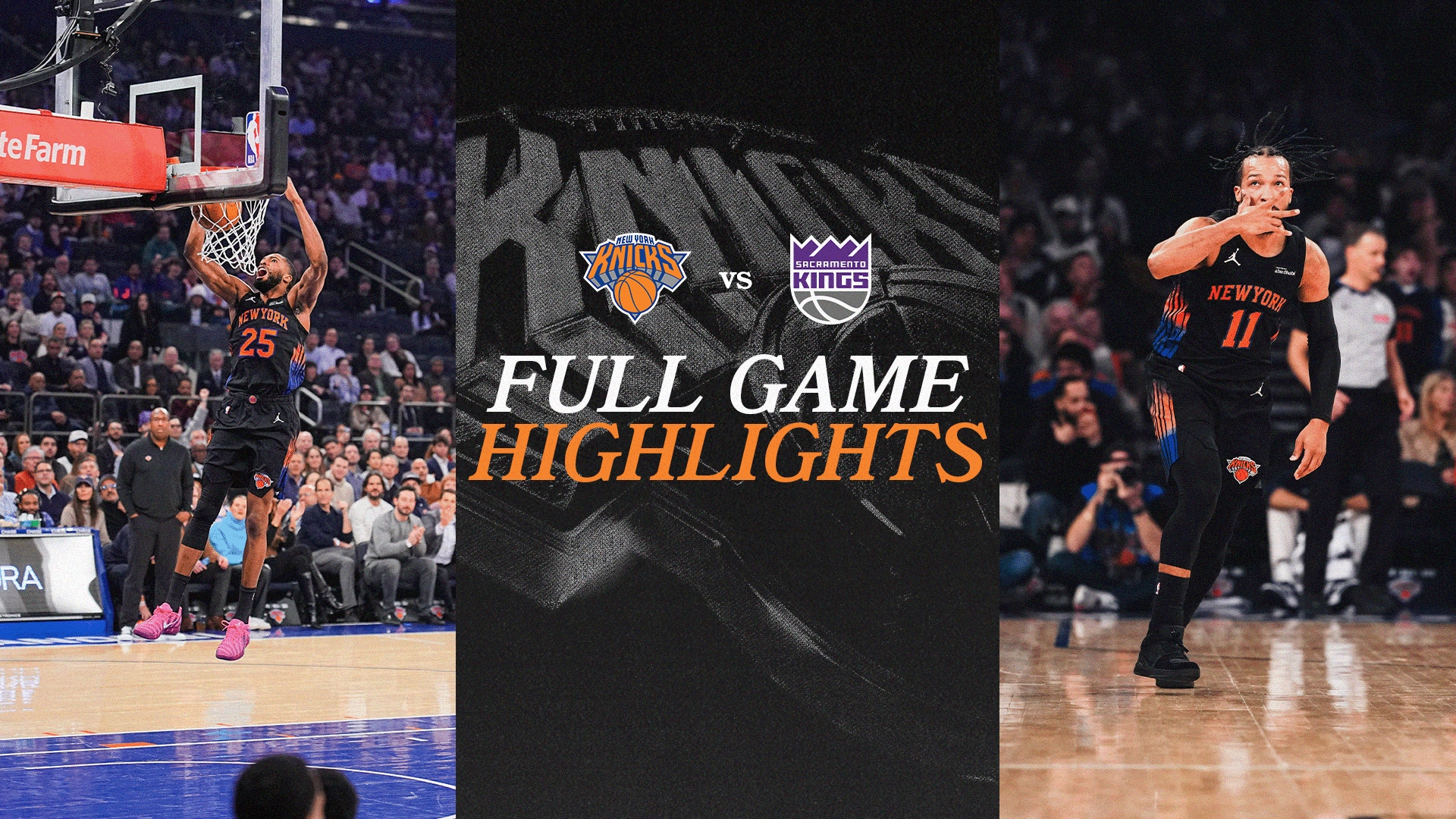Full Game Highlights: New York Knicks vs Sacramento Kings | January 27