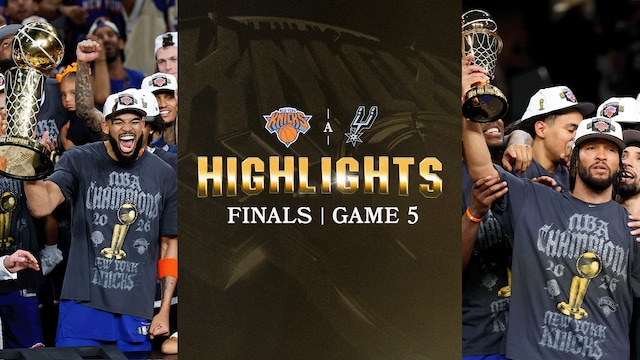Highlights: OG Anunoby (18 PTS) | Knicks vs. Spurs - Finals, Game 1 ...