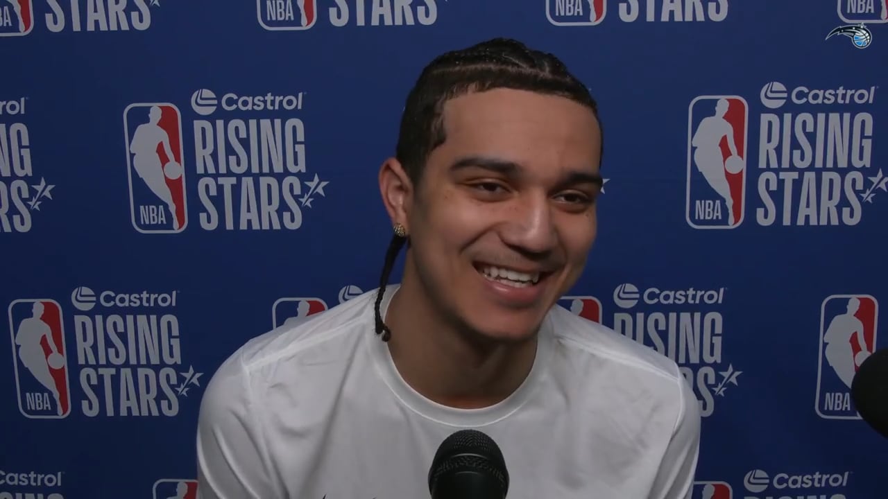 2025 Rising Stars Practice: Anthony Black | Orlando Magic