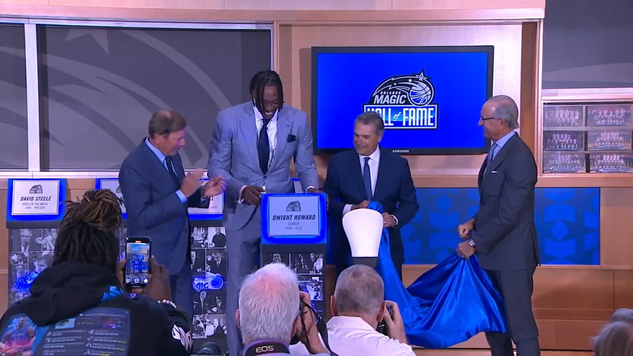 Dwight Howard's Magic Hall of Fame Induction Ceremony | Orlando Magic
