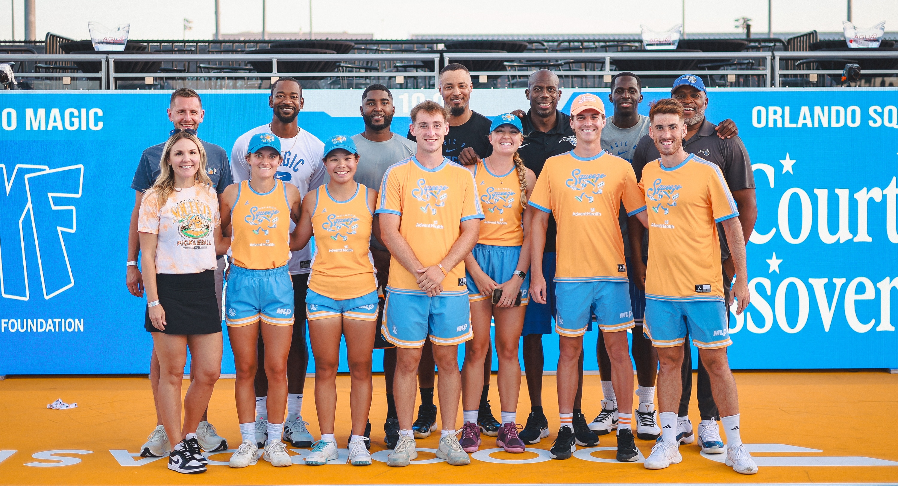 Orlando Magic and Orlando Squeeze Tip Off Exciting Sports Weekend in Central Florida with Court Crossover Pickleball Exhibition Benefiting the OMYF | Orlando Magic