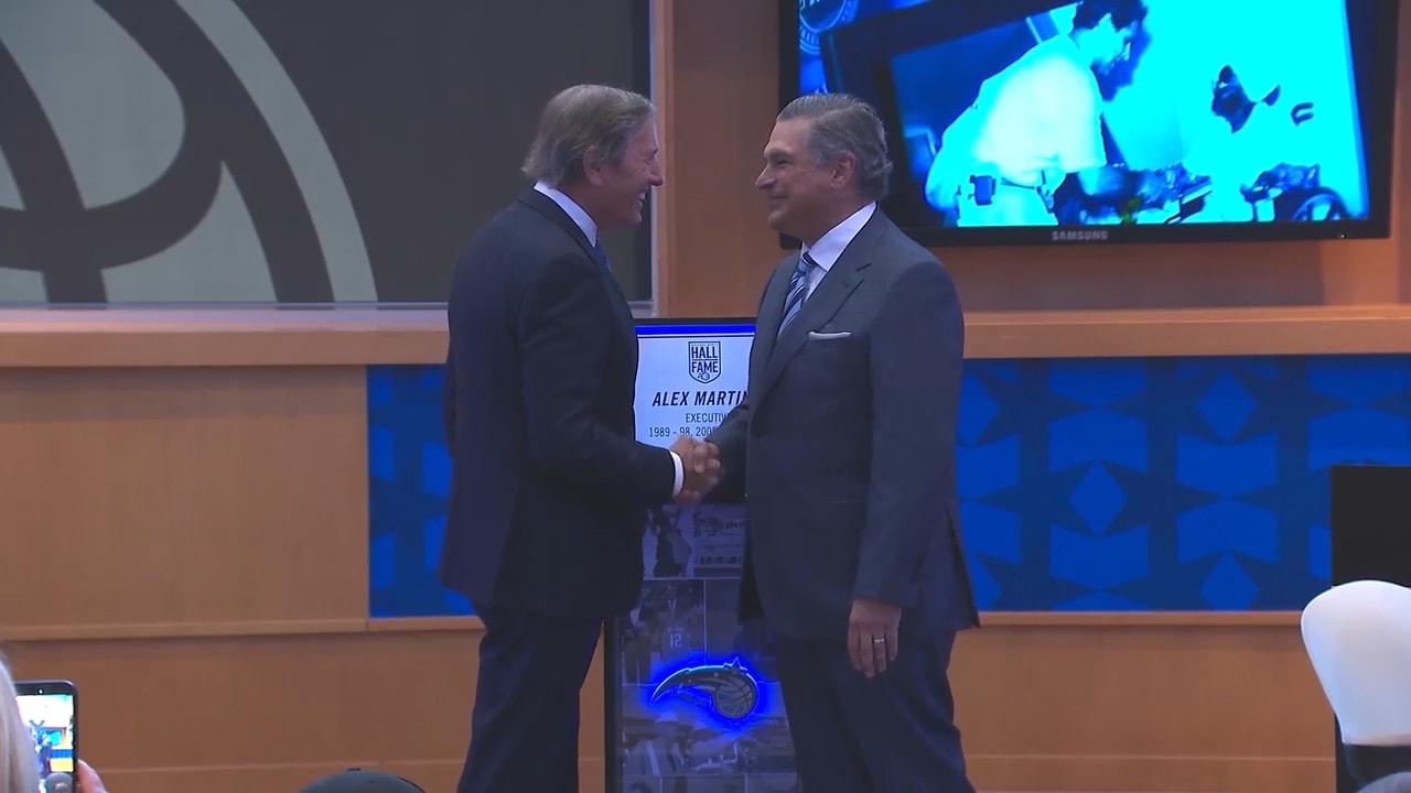 Alex Martins' Hall of Fame Induction Ceremony | Orlando Magic