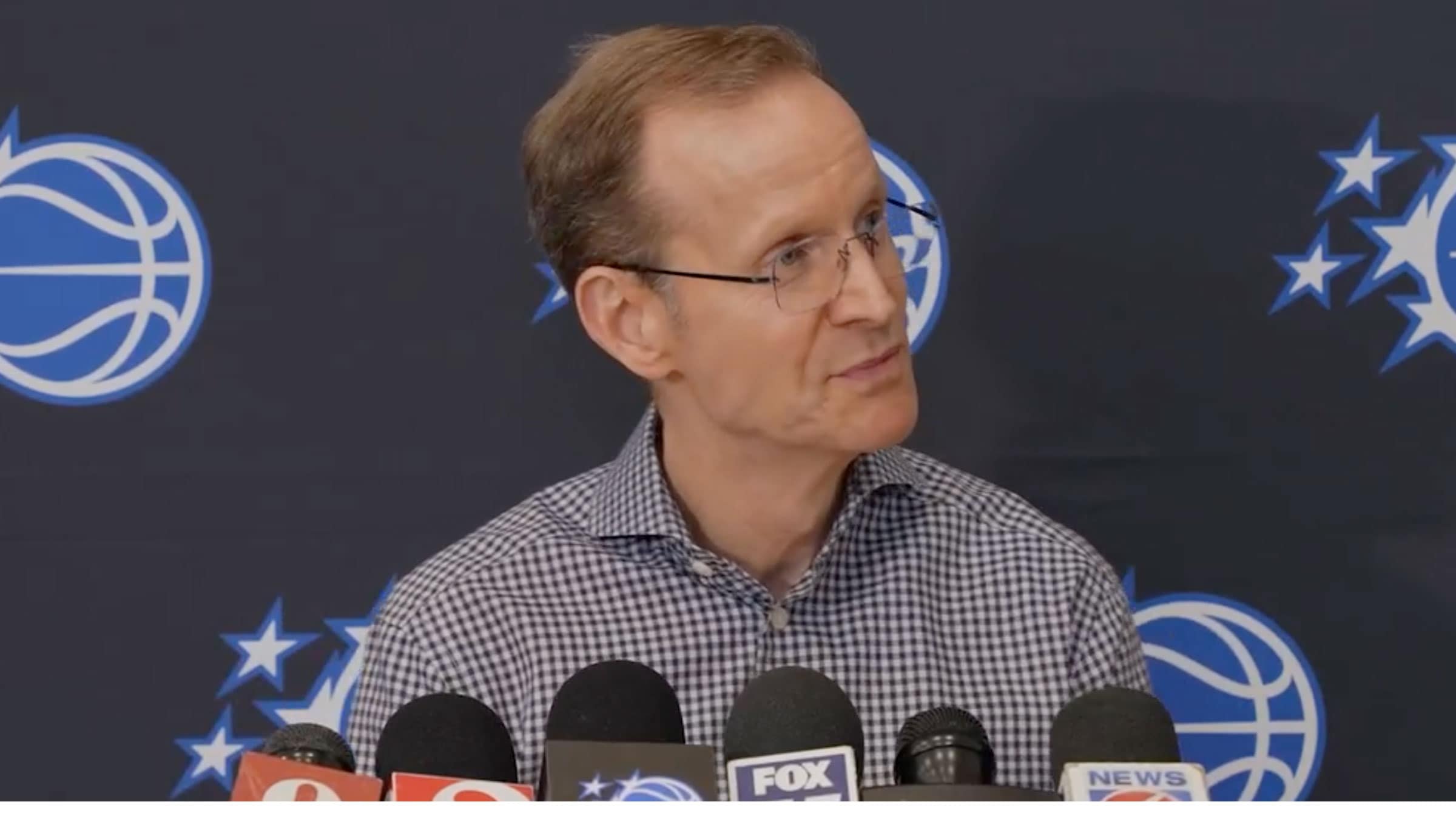 Magic President Weltman Says Sean Sweeney 'Blew Us Away' in Coach Search