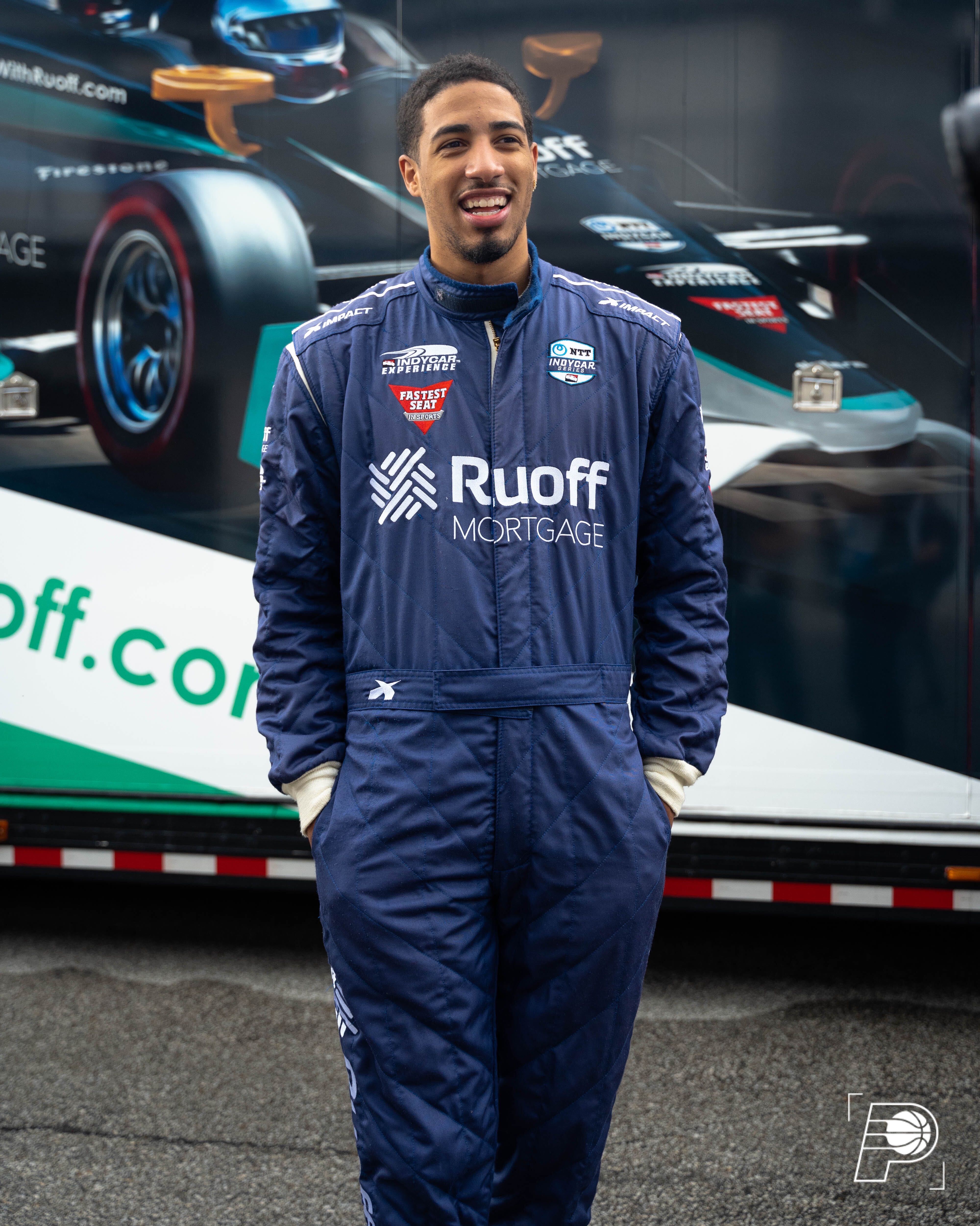 Tyrese Haliburton at 2022 Indianapolis Grand Prix | Indiana
