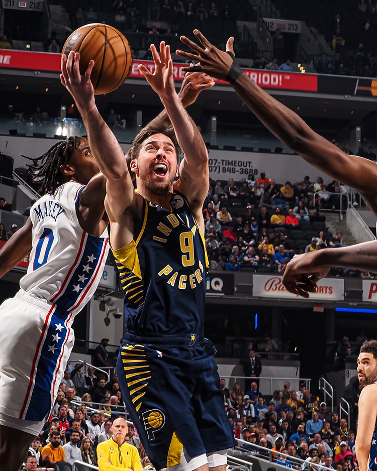 T.J. McConnell's 202223 Season in Photos Photo Gallery