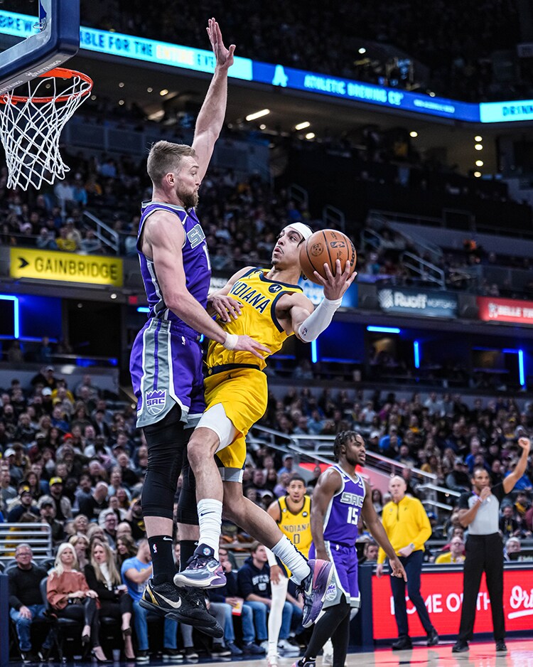 Andrew Nembhard's 202223 Season in Photos Photo Gallery