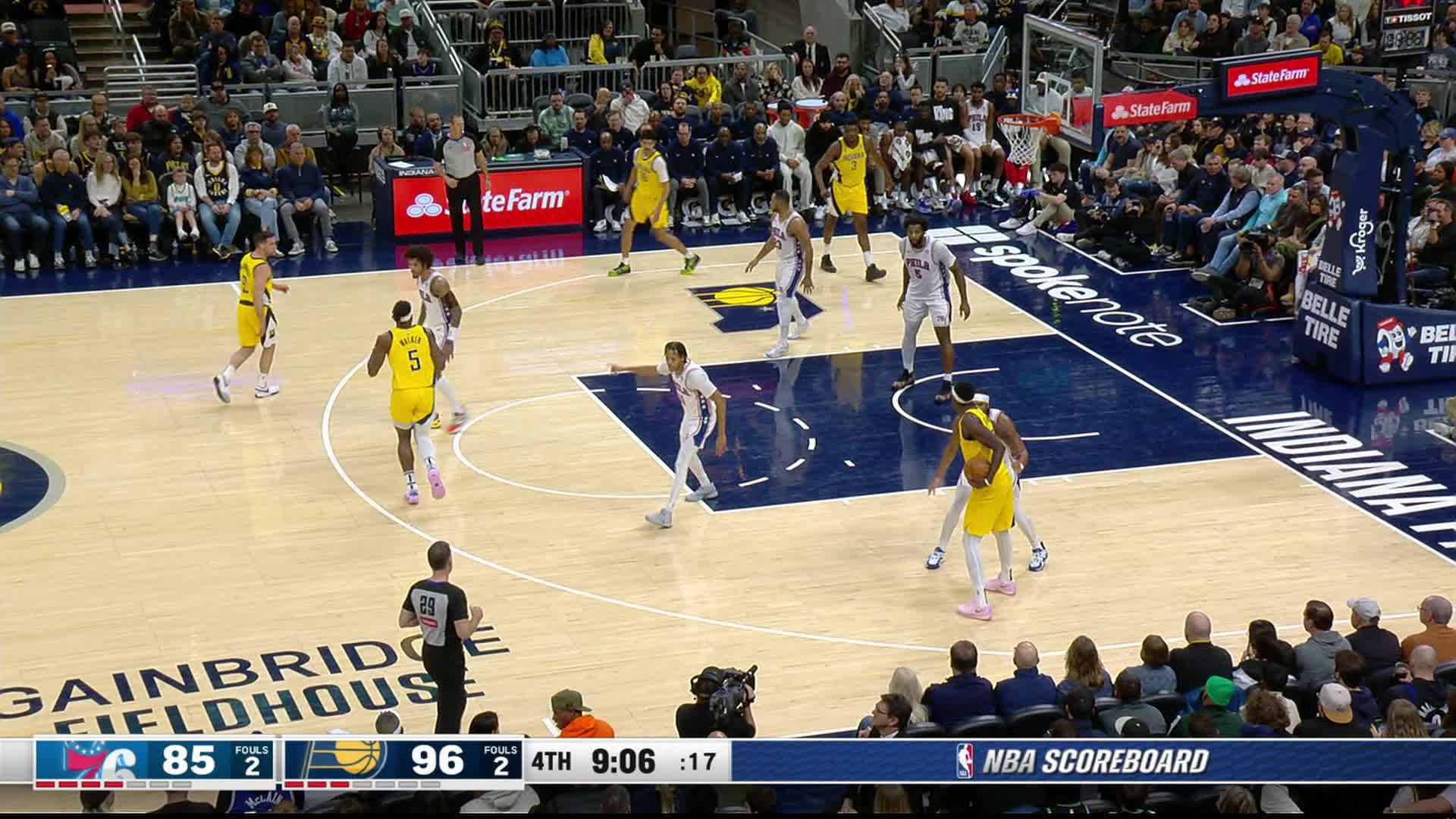 Philadelphia 76ers vs Indiana Pacers Jan 18, 2025 Game Summary