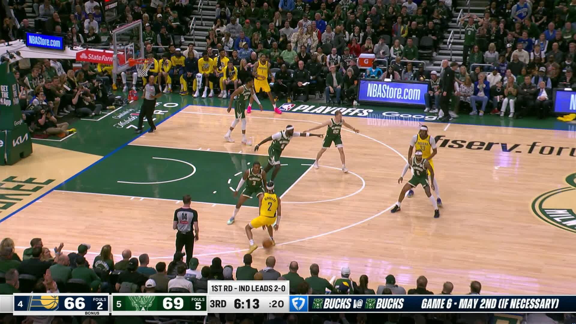 Indiana Pacers vs Milwaukee Bucks Apr 25, 2025 Game Summary