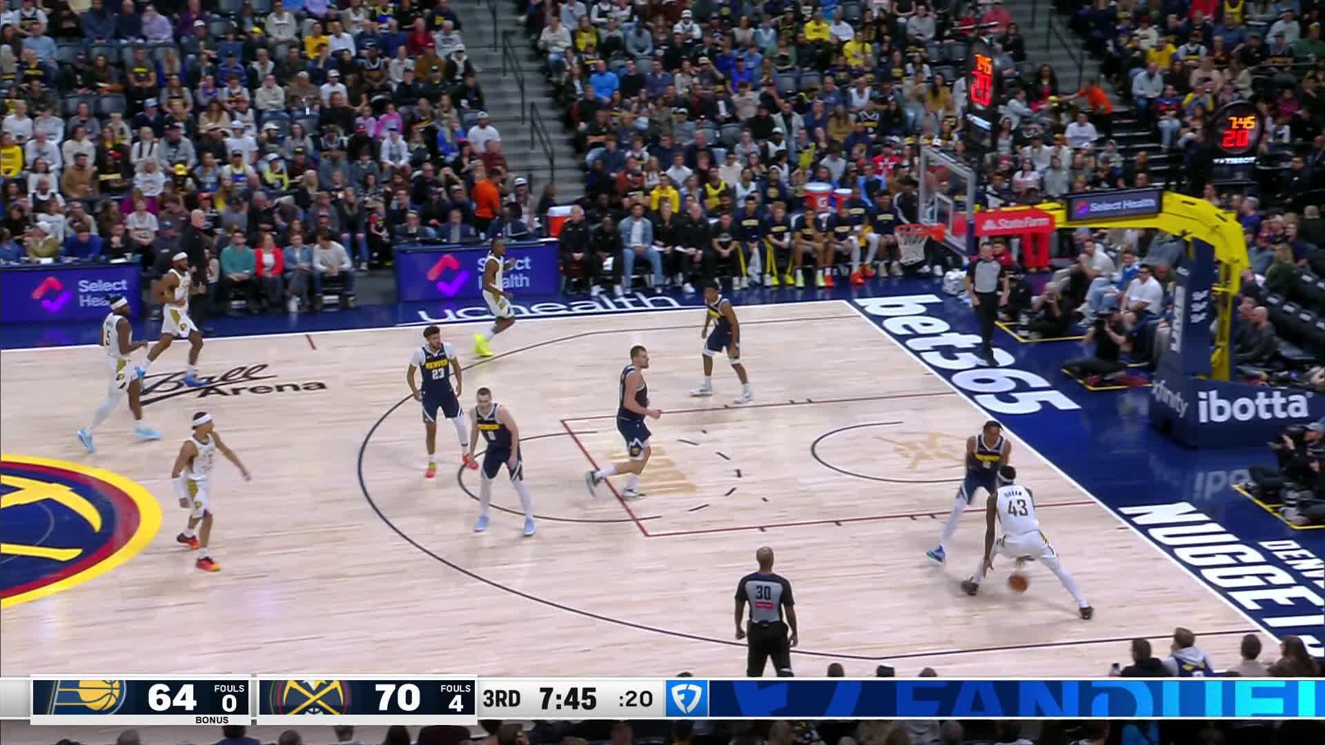 Indiana Pacers vs Denver Nuggets Nov 8, 2025 Game Summary