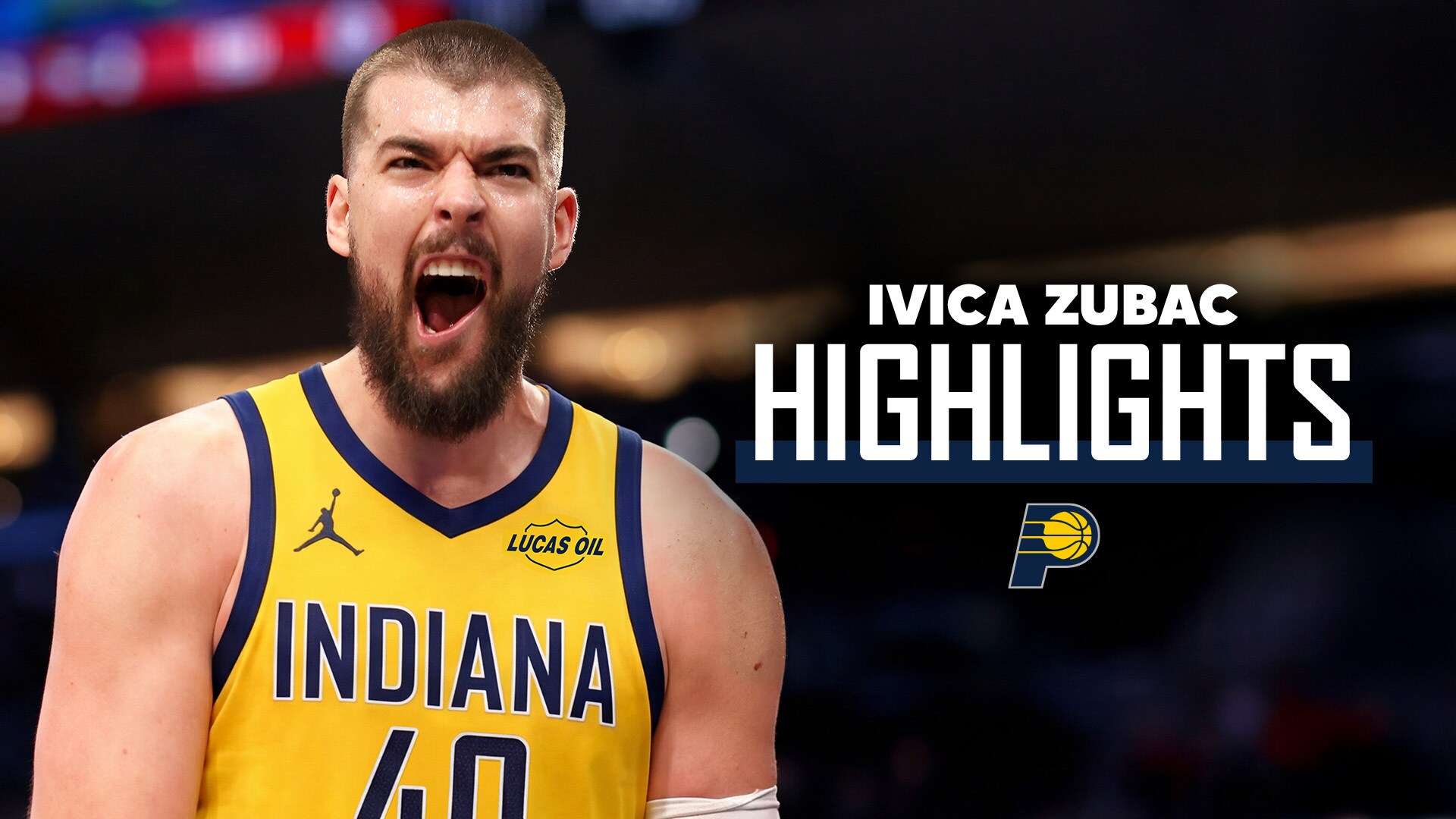 Ivica Zubac Center Indiana Pacers NBA Ivica Zubac Center Indiana Pacers NBA