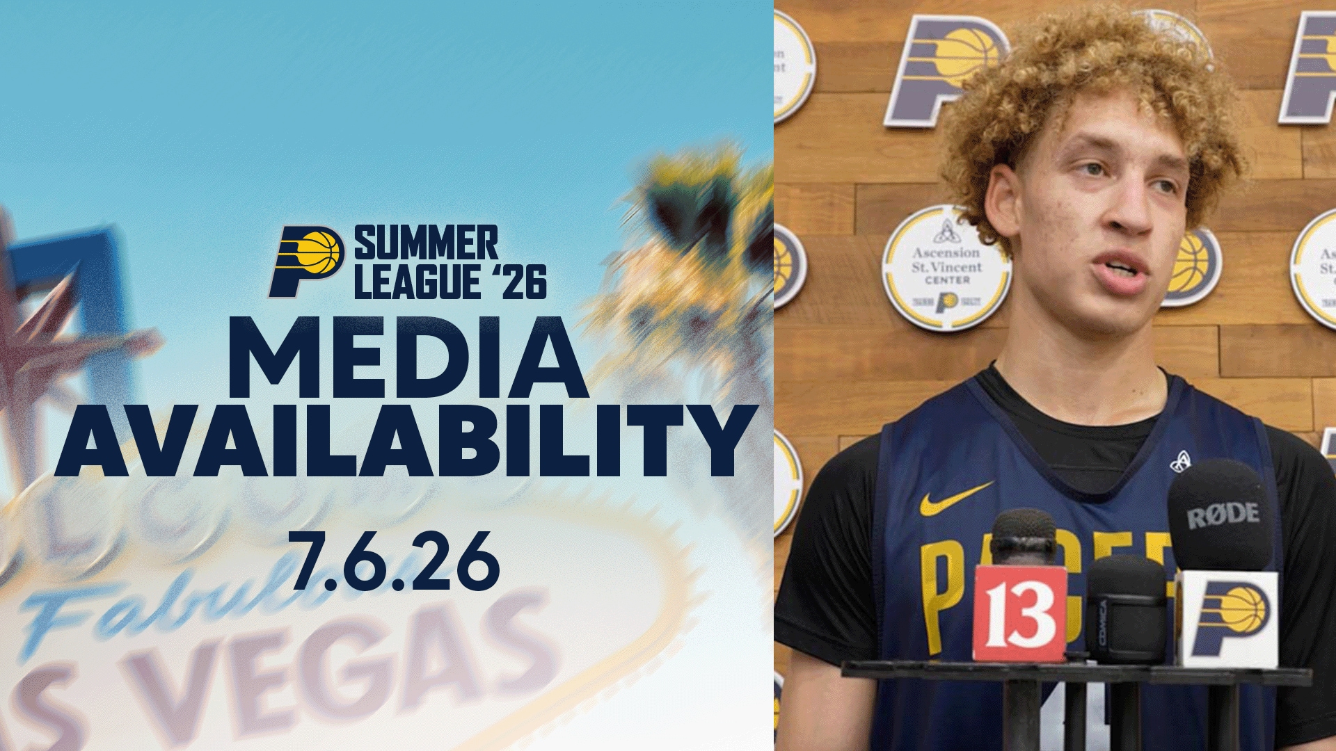 Pacers outline summer-league plan at July 6 media day