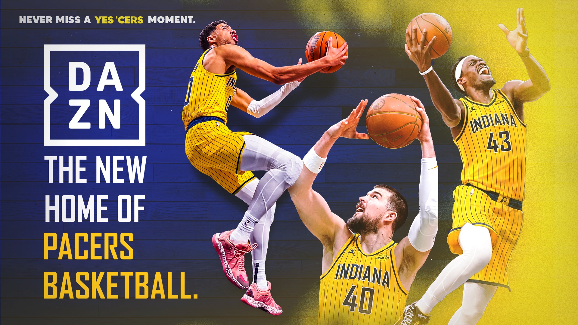 Indiana Pacers announce DAZN as new exclusive broadcast partner, including 22 free regular season games